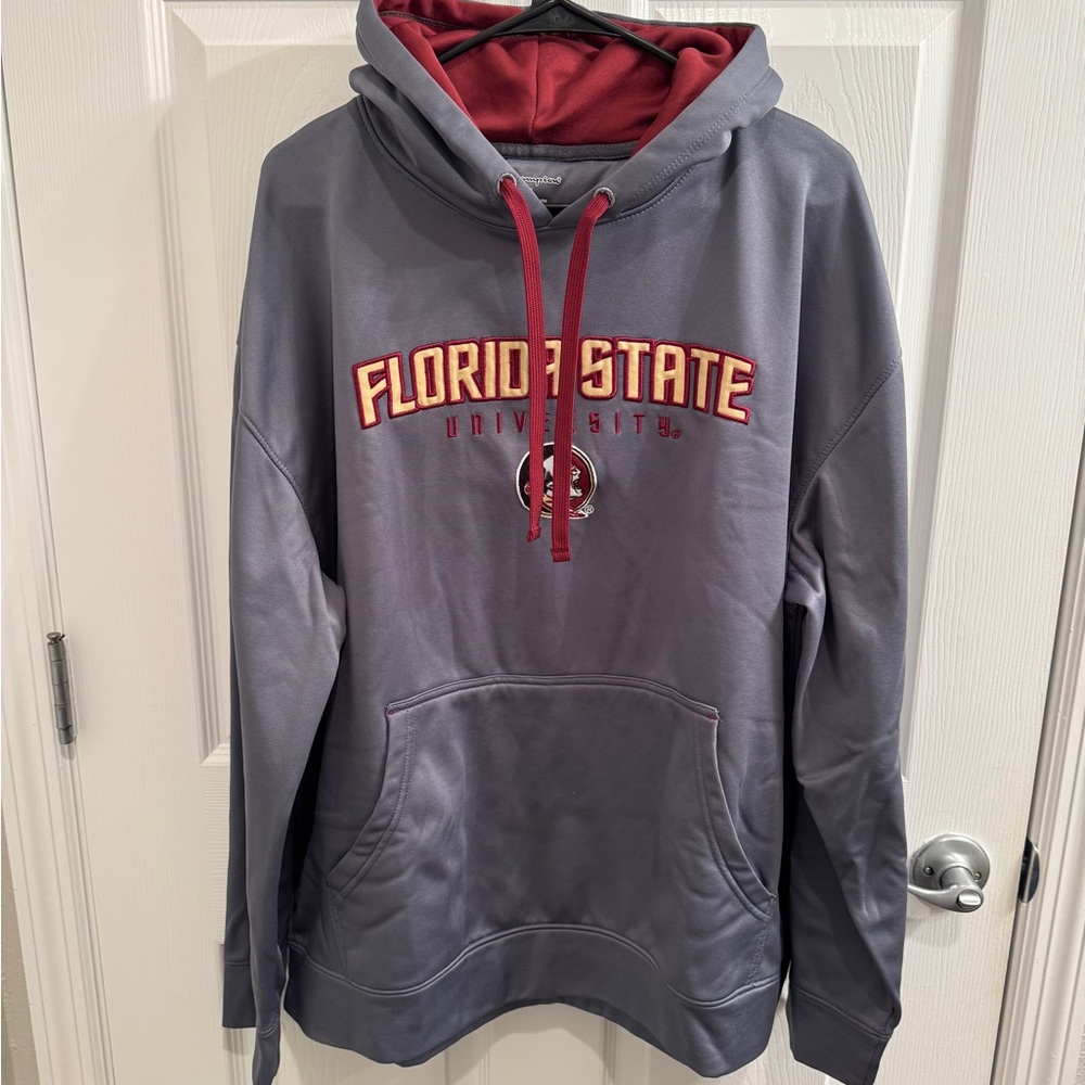 Champion Black and White Logo Hoodie